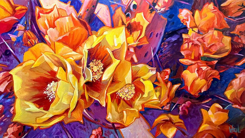 Prickly Pear Blossoms