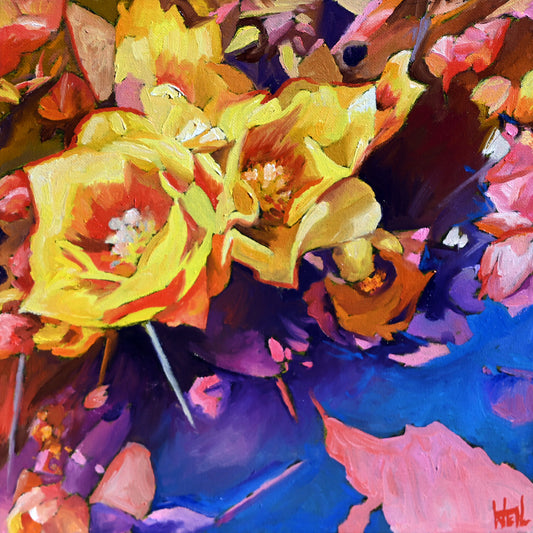 Prickly Pear Blossoms