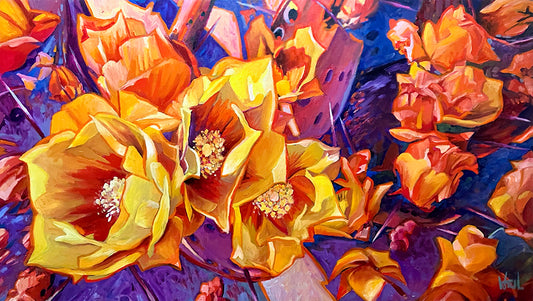 Prickly Pear Blossoms
